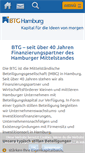 Mobile Screenshot of btg-hamburg.de